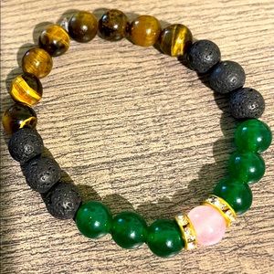 Beautiful handmade stone bracelet